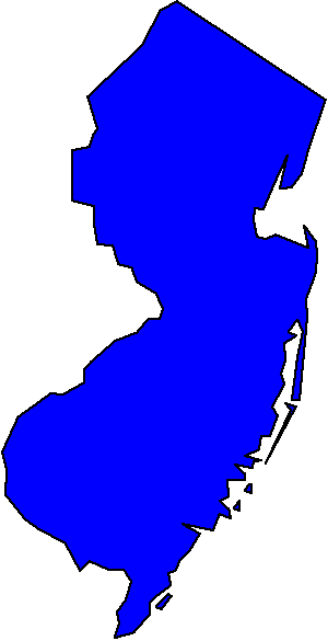 clipart new jersey map - photo #14